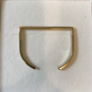 Brand New Aurate Gold Vermeil Mercer Cuff Bracelet